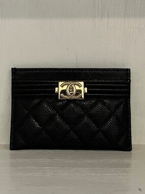 Chanel Boy Card Holder